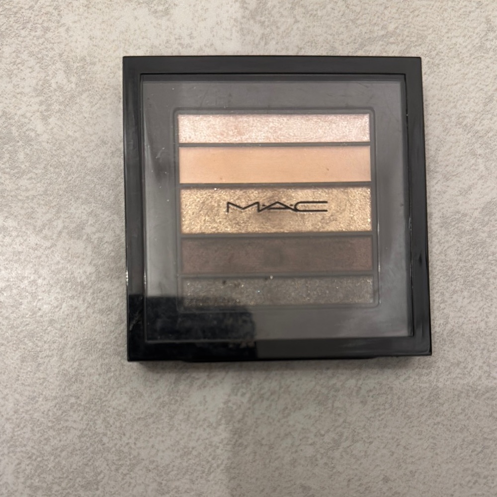 MAC Cosmetics Eyeshadow Palette - Gold and Brown Shades